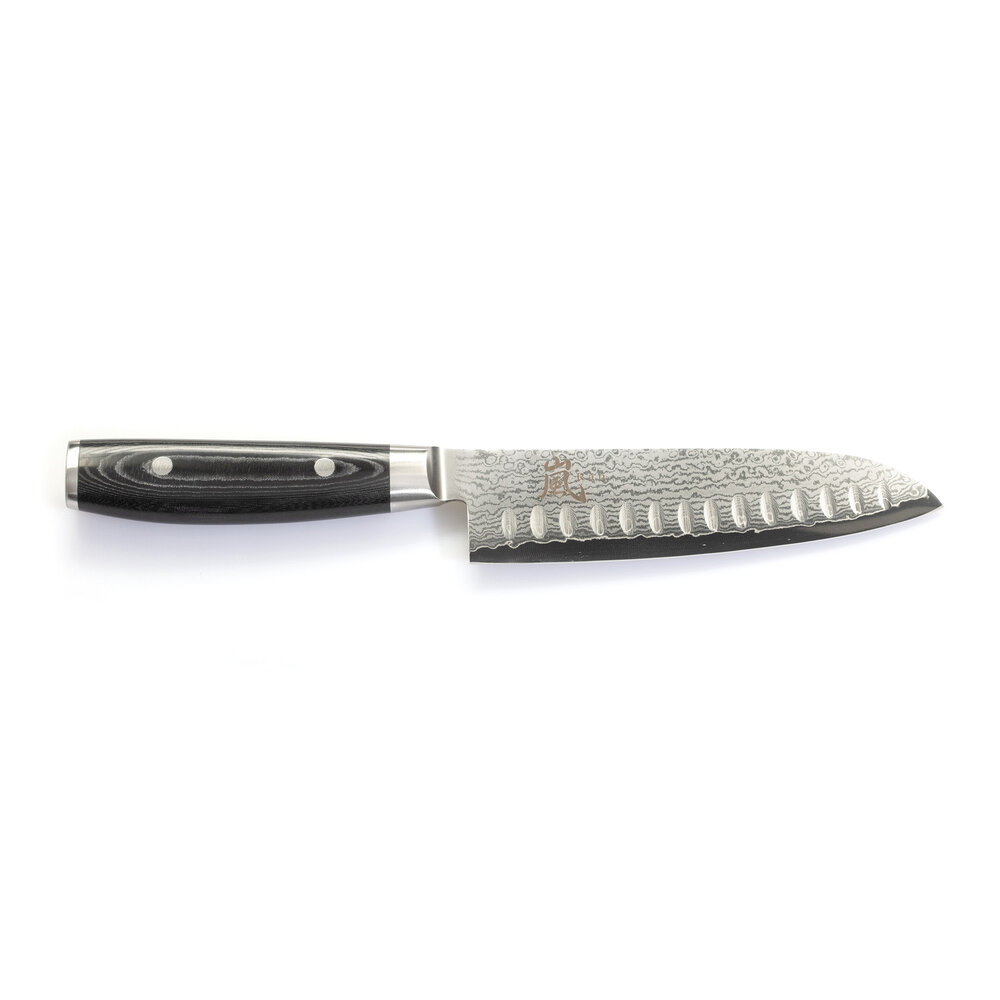 Yaxell RAN santoku 20cm ground hollow
