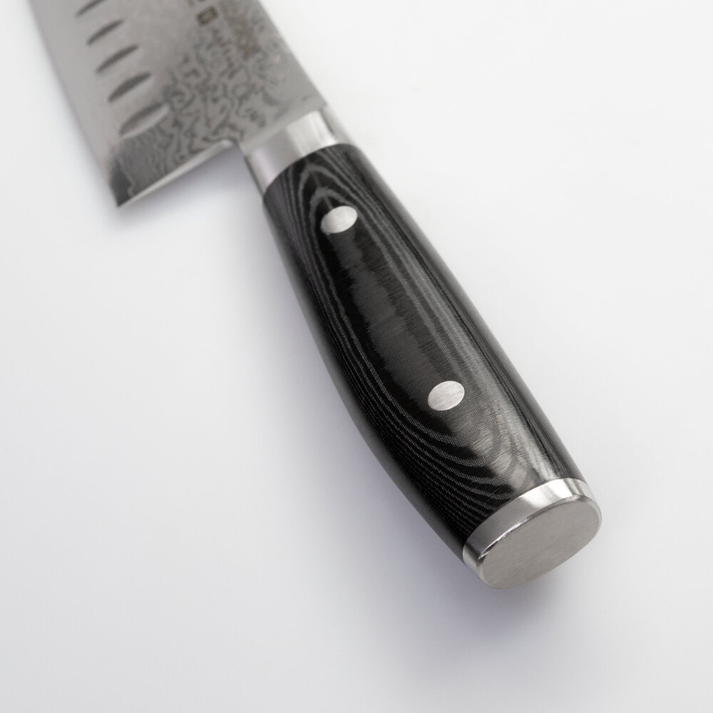 Yaxell RAN gyuto 20cm ground hollow