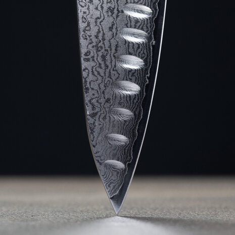 Yaxell RAN gyuto 20cm ground hollow