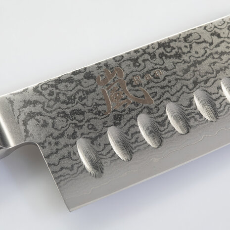 Yaxell RAN gyuto 20cm met kuiltjes