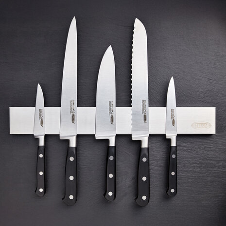 Stainless steel knife magnet 35cm