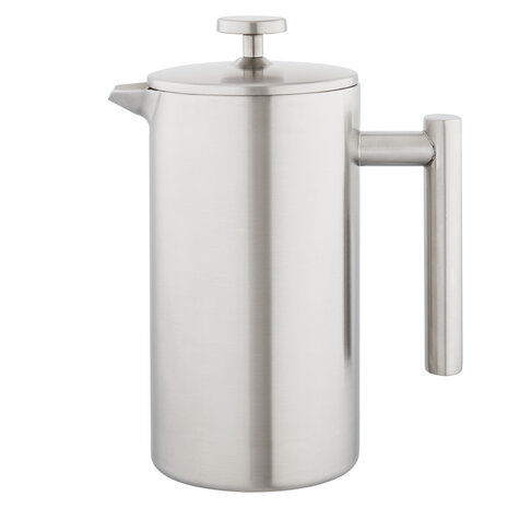 Dubbelwandige cafetière mat RVS 8-kops 900ml