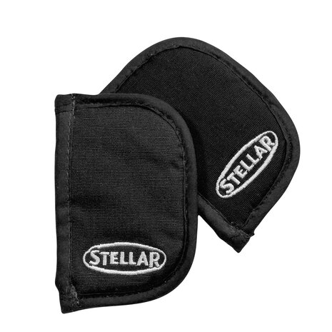 2 side handle holders 12cm black