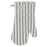 Oven mitt gray stripe