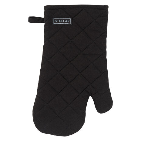 Oven mitt black