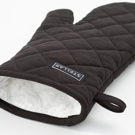 Oven mitt black