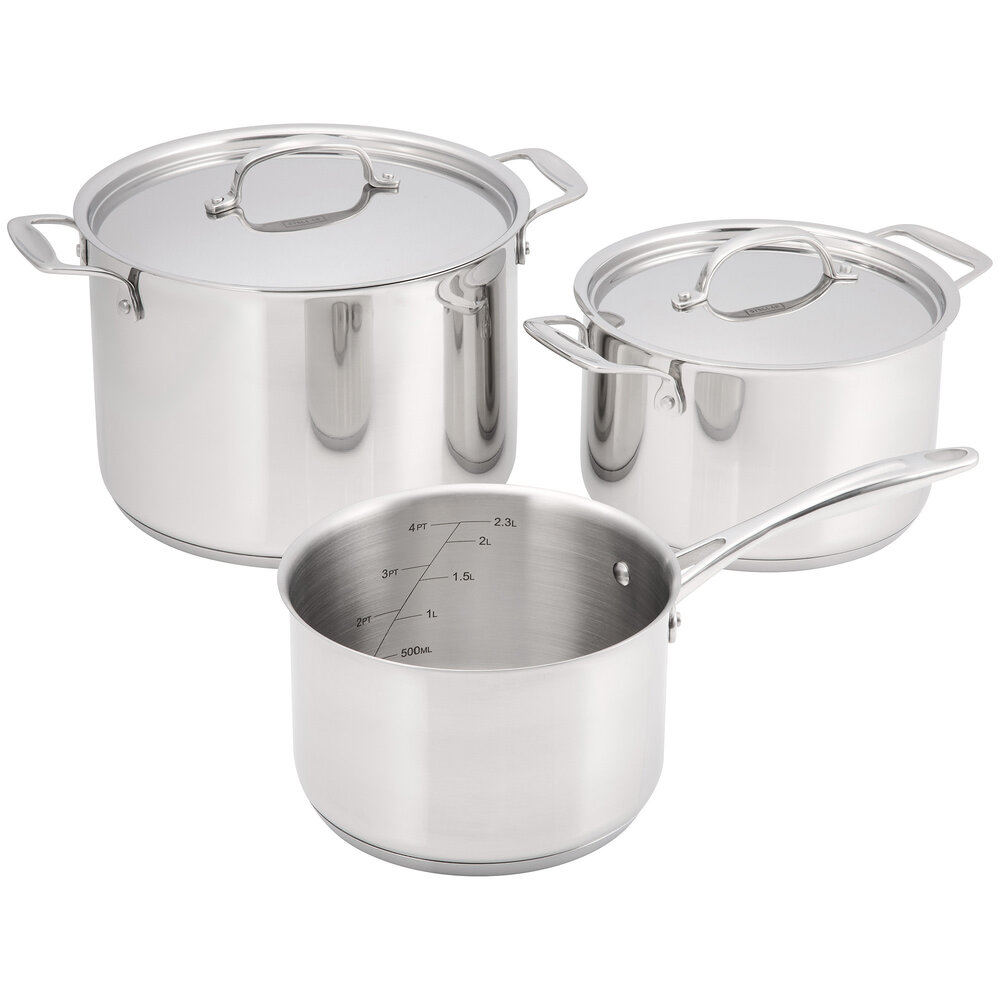 Profile 3-piece cookware set