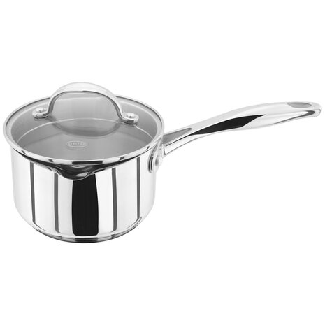 Profile saucepan 14cm 0,8L with draining lid