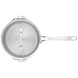 Profile steelpan 18cm 2,3L met afgietdeksel
