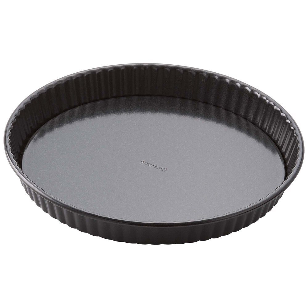 Fluted loose base flan tin 25cm