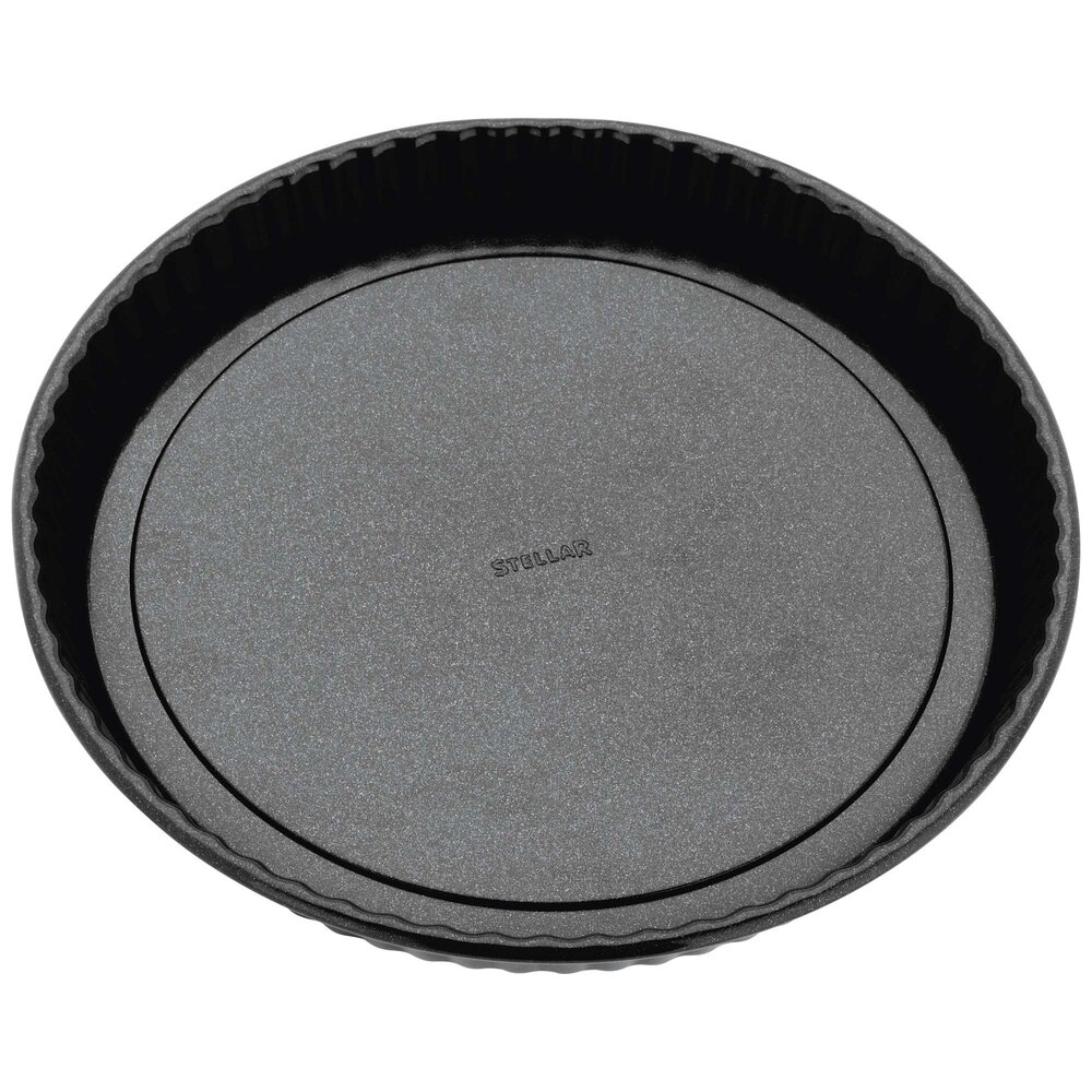 Fluted loose base flan tin 25cm