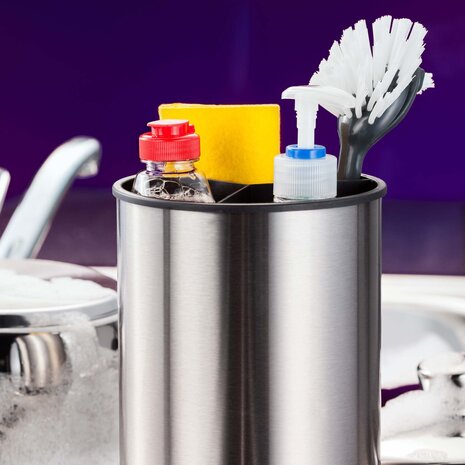 Draaibare sink caddy / gootsteenorganizer