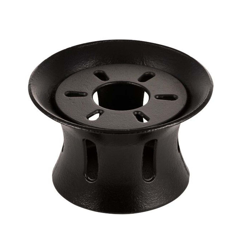 Gietijzeren rechaud voor theepot