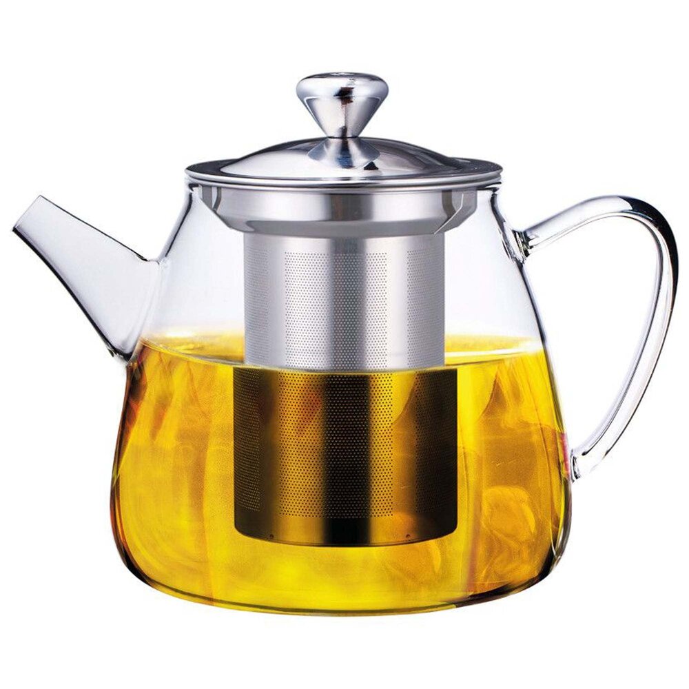 Glass teapot 800ml with filter