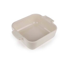 Peugeot Appolia Ceramic square oven pan 18cm Écru Peugeot Appolia Ceramic square oven pan 18cm Écru