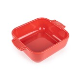 Peugeot Appolia Ceramic square oven pan 18cm Rouge