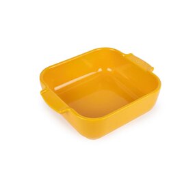 Peugeot Appolia vierkante ovenschaal 21cm Jaune Safran