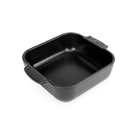 Peugeot Appolia Ceramic square oven pan 21cm Noir Satin