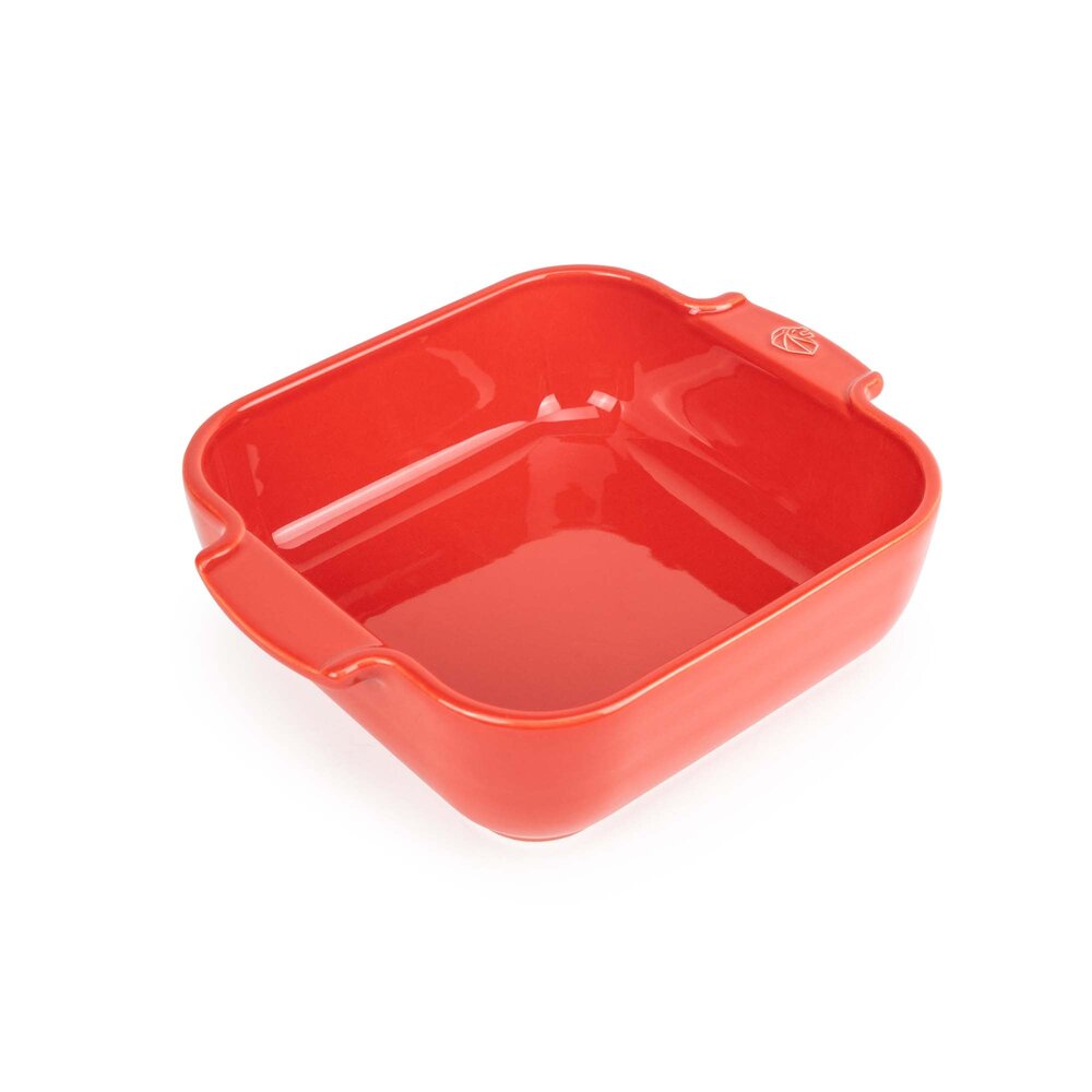 Peugeot Appolia Ceramic square oven pan 21cm Rouge