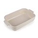 Peugeot Appolia rechthoekige keramische ovenschaal 22cm Écru