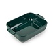 Peugeot Appolia rectangular ceramic oven dish 25cm Vert Forêt