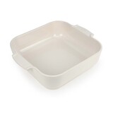 Peugeot Appolia Ceramic square oven pan 28cm Écru