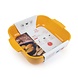 Peugeot Appolia Ceramic square oven pan 28cm Jaune Safran Peugeot Appolia Ceramic square oven pan 28cm Jaune Safran
