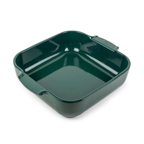 Peugeot Appolia Ceramic square oven pan 28cm Vert Forêt