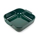 Peugeot Appolia Ceramic square oven pan 28cm Vert Forêt