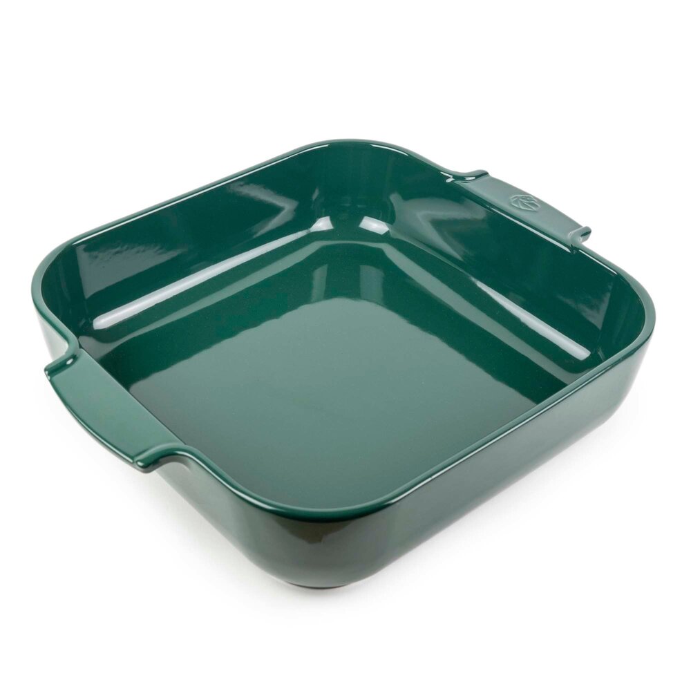 Peugeot Appolia Ceramic square oven pan 36cm Vert Forêt