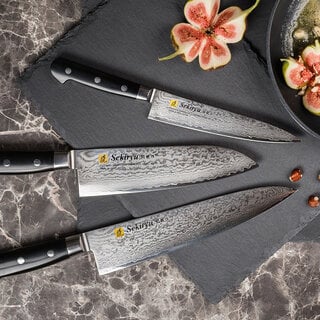 Sekiryu VG10 Damascus Micarta