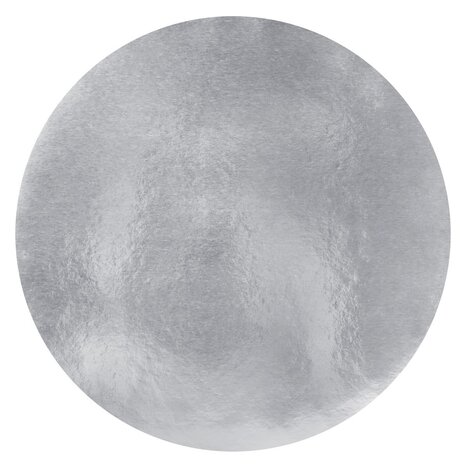 PME Cake drum 20cm silver, thickness 12mm