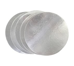 PME 5 cakedrums 20cm zilver 3mm dik