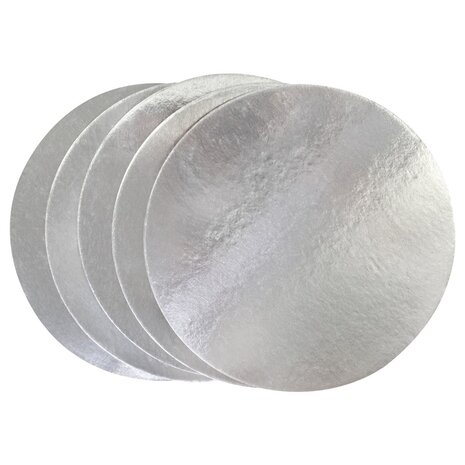 PME 5 cakedrums 20cm zilver 3mm dik