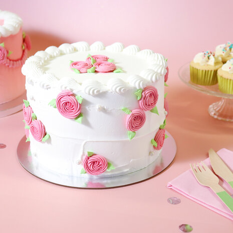 PME 5 Cake drums 30cm silver thickness 3mm