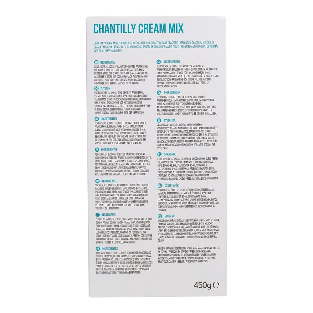 PME Chantilly-room mix 450g