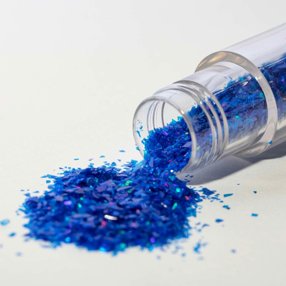 PME Edible Iridescent Glitter 3g "Blue Sapphire"
