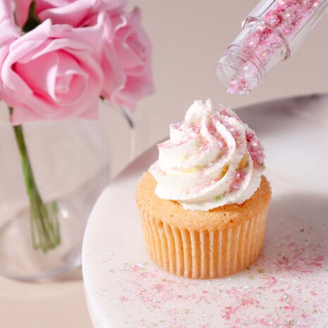 PME Edible Iridescent Glitter 3g "Fairy Flowers" PME Edible Iridescent Glitter 3g "Fairy Flowers"