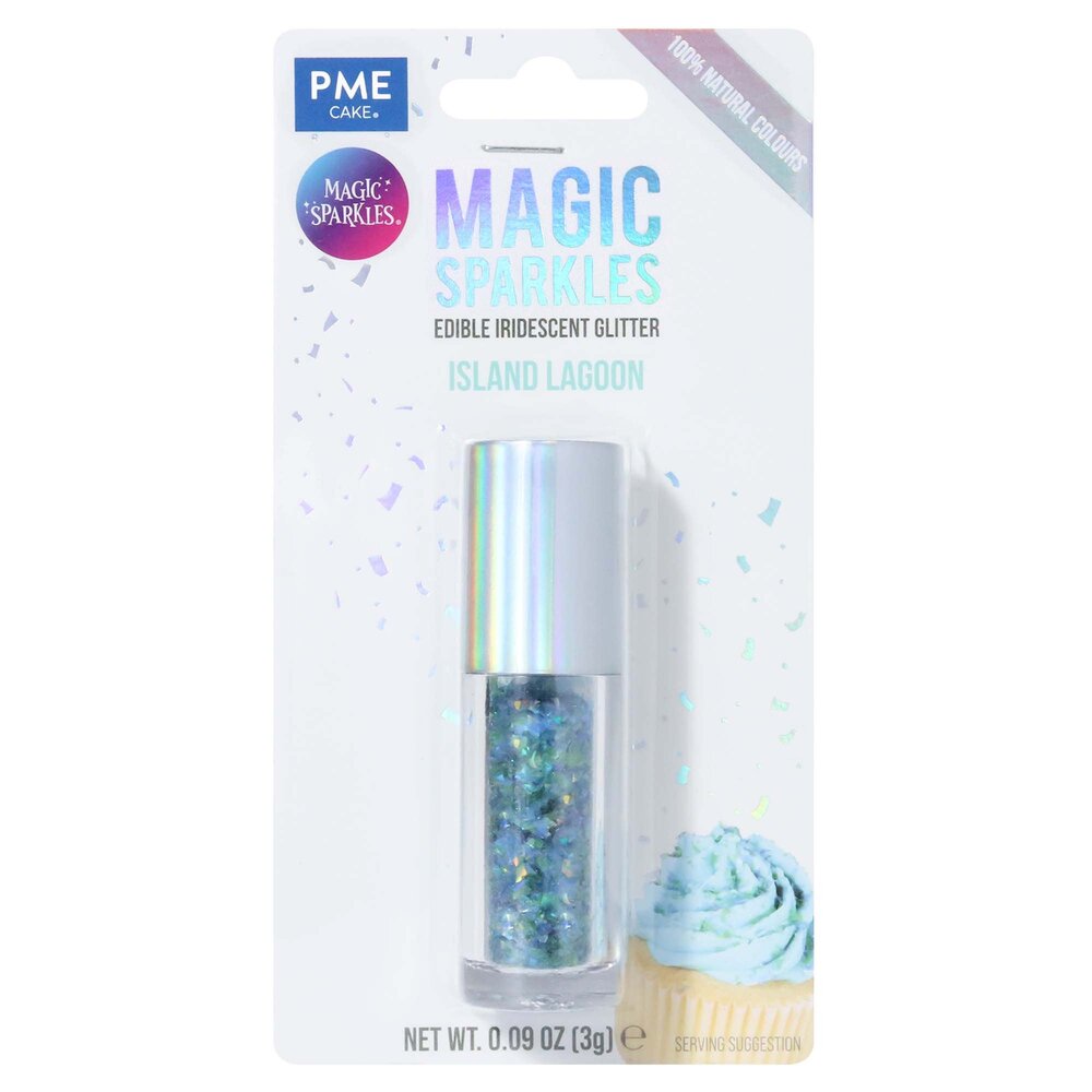 PME Edible Iridescent Glitter 3g "Island Lagoon"