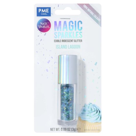 PME Edible Iridescent Glitter 3g "Island Lagoon"