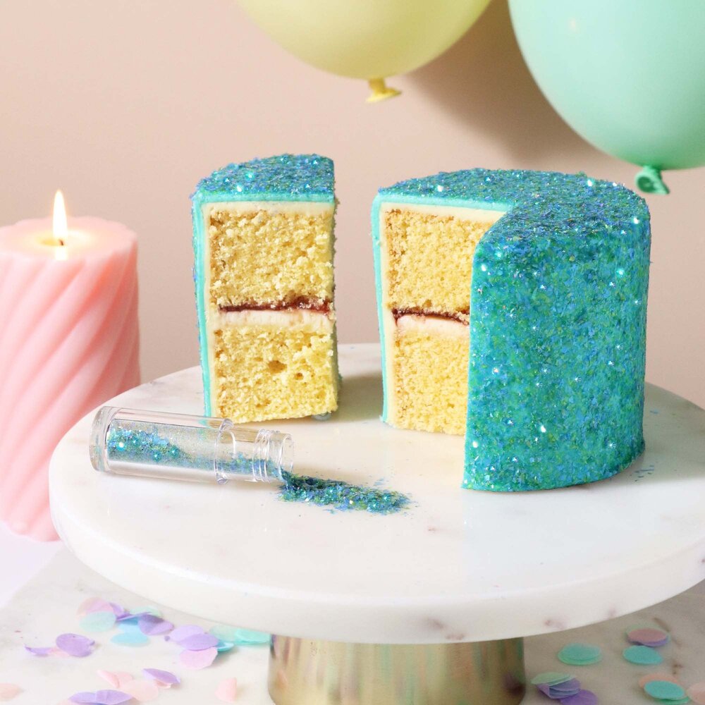 PME Edible Iridescent Glitter 3g "Island Lagoon"