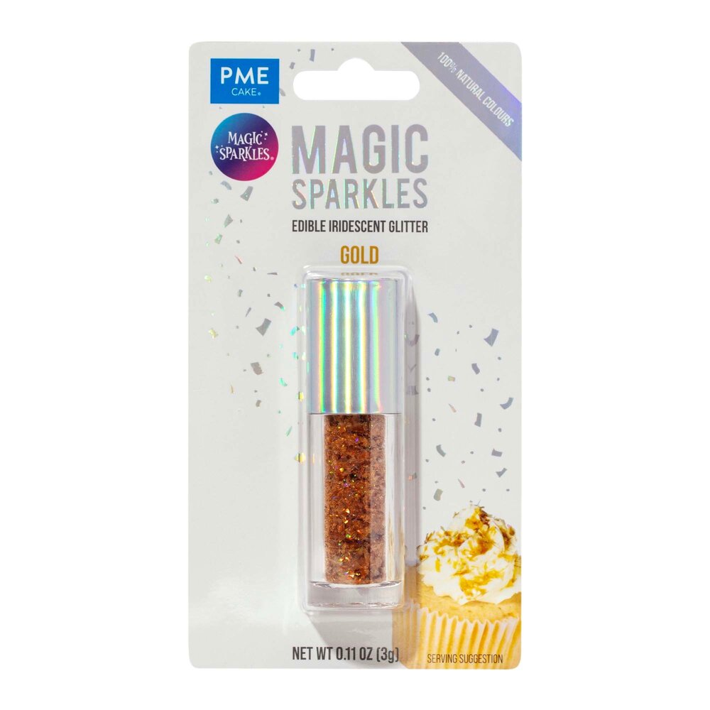 PME Eetbare glitter 3g Goud