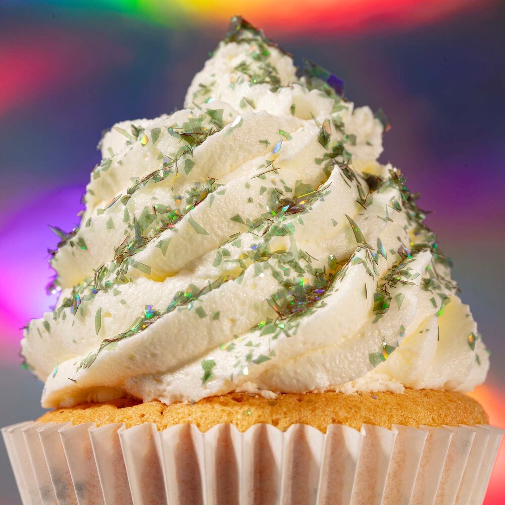 PME Edible Iridescent Glitter 3g Green