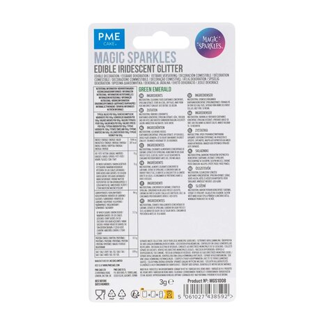 PME Eetbare glitter 3g Groen