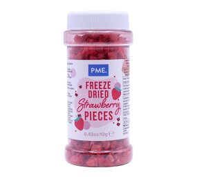 PME Freeze dried strawberry pieces 12gr. PME Freeze dried strawberry pieces 12gr.