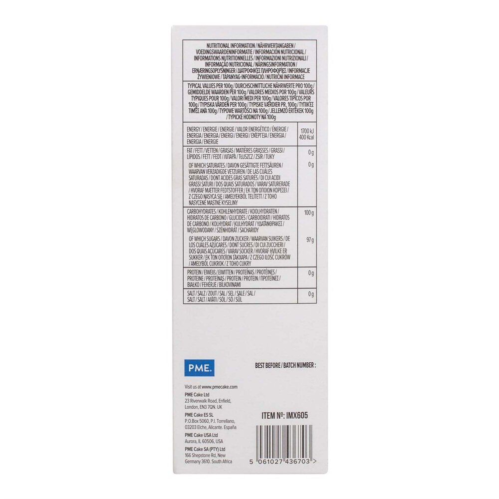 PME Icing sugar / fijne poedersuiker 450g PME Icing sugar / fijne poedersuiker 450g