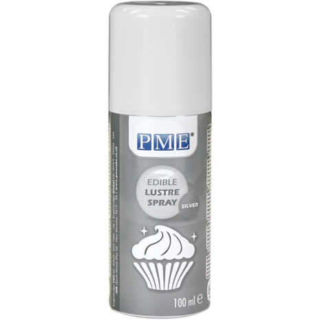 PME Edible color spray 100ml silver