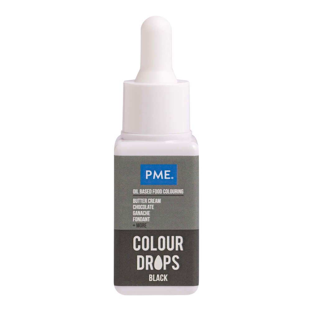 PME Oil based food coloring 20g black PME Oil based food coloring 20g black