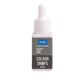 PME Oil based food coloring 20g black