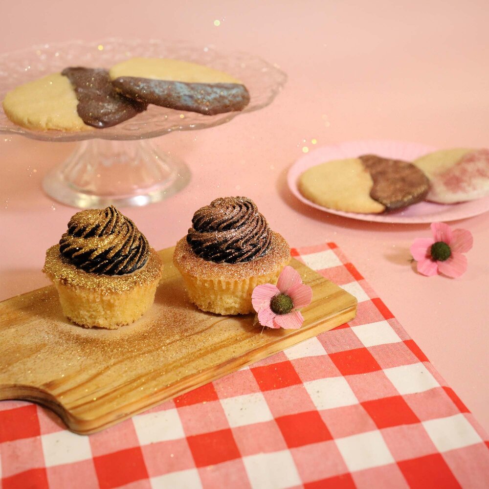 PME Eetbaar glanspoeder 10g blauw